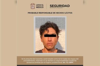 Jonathan "N", de 37 años, fue detenido y trasladado a la Agencia del Ministerio Público