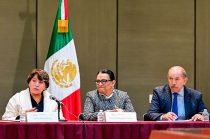 La gobernadora Delfina Gómez y la secretaria de Gobernación, Rosa Icela Rodríguez, evaluaron los avances del Plan Integral que contempla 121 acciones.
