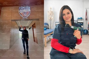 A sus 25 años, Daniela Ornelas dejó Toluca para incorporarse al Atlante Femenil como fisioterapeuta, luego de años de preparación dentro y fuera de las canchas.