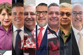 Delfina Gómez, Fernando Díaz, Ricardo Sodi, Horacio Duarte, Ricardo Moreno, Cristóbal Castañeda, Carlos Eduardo Barrera