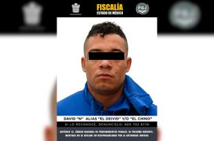 David “N”, alias “El Deivid” o “El Chino”, fue detenido en las inmediaciones del AICM y permanecerá en prisión preventiva mientras continúa la investigación.