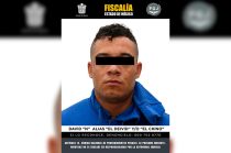 David “N”, alias “El Deivid” o “El Chino”, fue detenido en las inmediaciones del AICM y permanecerá en prisión preventiva mientras continúa la investigación.