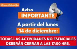 También se reforzarán mensajes en perifoneo y altavoces