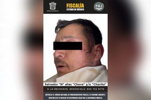Fiscalía frustra intento de fuga y captura a "Chavita"