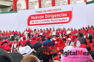 El Partido Revolucionario Institucional (PRI) tomó protesta este fin de semana a las 125 nuevas dirigencias de los Comités Municipales en el Estado de México.