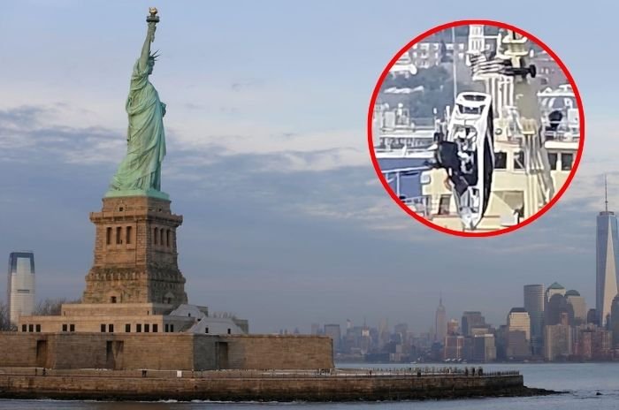 Una embarcación volcó cerca de Liberty Island, en el puerto de Nueva York, dejando como saldo una mujer y su bebé de cinco meses muertos.
