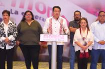 Mario Delgado, dirigente nacional de Morena, presentó los resultados de la encuesta para definir quién encabezará los Comités de Defensa de la 4T.