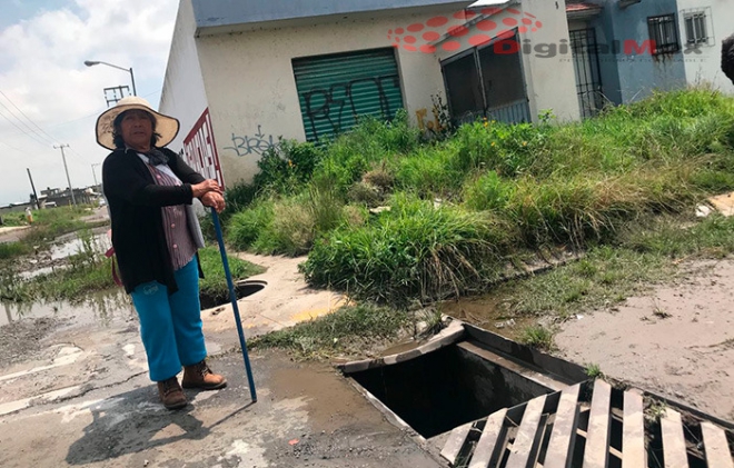 Lluvia torrencial inunda 40 casas en San Diego Linares, Toluca