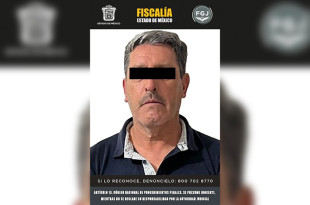 El probable implicado fue ingresado al Centro Penitenciario y de Reinserción Social de Santiaguito, en Almoloya de Juárez.
