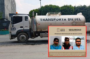 Tras revisar el vehículo, constataron que el tanque goteaba posible diésel sin documentación legal.
