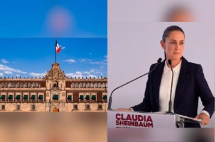 Sheinbaum explicó que seguirá los pasos del presidente Andrés Manuel López Obrador, quien actualmente vive en el Palacio Nacional