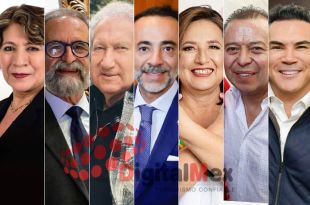 Delfina Gómez, Pedro Moctezuma, Arturo Montiel, Fernando Flores, Xóchitl Gálvez, César Camacho, Alejandro Moreno