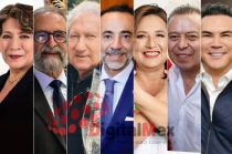 Delfina Gómez, Pedro Moctezuma, Arturo Montiel, Fernando Flores, Xóchitl Gálvez, César Camacho, Alejandro Moreno