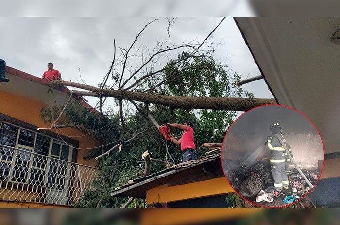 Las labores permitieron controlar el fuego, restablecer la circulación en las zonas afectadas y mantener el monitoreo ante las lluvias que continúan en el municipio.