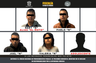 Cinco personas, entre ellas una menor de edad, fueron detenidas por su presunta participación en el secuestro de Fernando “N”