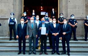 “Pedimos a la Suprema Corte de Justicia de la Nación analice con tiempo y calma el acto jurídico reclamado", dijo Marko Cortés