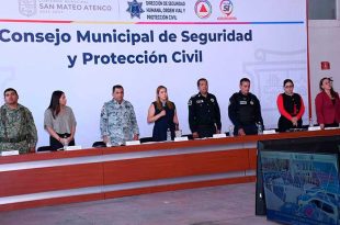 El gobierno municipal y autoridades acuerdan nuevas acciones de prevención y protección civil