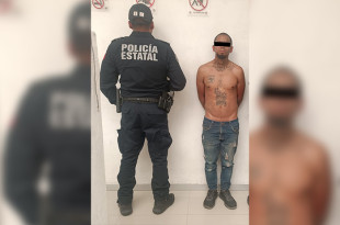 El detenido era objetivo prioritario y podría pertenecer a una célula delictiva dedicada a robos con violencia a motociclistas y transeúntes en los municipios de Zumpango, Teoloyucan y Coyotepec.