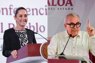 Video: Sheinbaum defiende soberanía… y a Rocha Moya