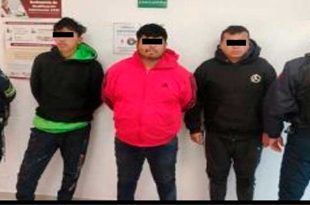 Los detenidos podrían pertenecer a un grupo delictivo dedicado al saqueo de joyerías en municipios como Toluca, Metepec, Atlacomulco e Ixtlahuaca