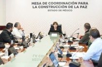 Se reúnen en la Mesa de Coordinación para la Construcción de la Paz, la número 86 de este año.