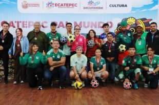 La campaña “Ecatepec Pal Mundo” contempla pantallas gigantes, torneos de futbol y un corredor de esculturas monumentales.