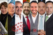 Delfina Gómez, José Luis Cervantes, Maurilio Hernández, Paco Vázquez, Omar Olvera, Juan Castañeda, Víctor Humberto Benítez
