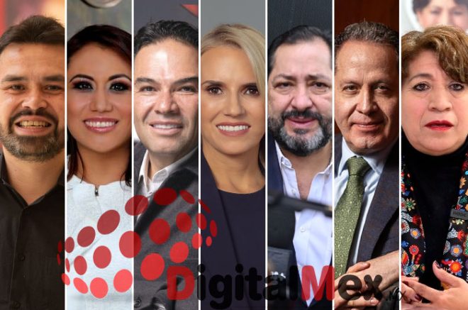 Jorge Álvarez Máynez, Ruth Salinas, Enrique Vargas, Romina Contreras, Paco Vázquez, Eruviel Ávila, Delfina Gómez