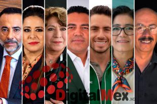 Fernando Flores, Laura González, Delfina Gómez, Sergio Santana, Pepe Couttolenc, Patricia Zarza, Raúl Arturo Díaz