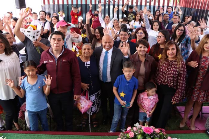 Raciel Pérez Cruz encabezó la reapertura del Centro de Educación y Cuidado Infantil “Madre Teresa de Calcuta”.