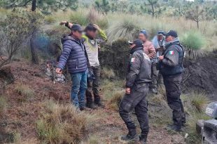 El operativo se realizó durante la madrugada en condiciones climáticas adversas