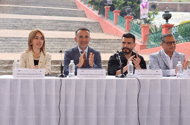 El alcalde de Metepec, Fernando Flores Fernández, resaltó la llegada del Festival Fogones de México como un impulso al desarrollo turístico y económico.