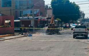 Elementos de Rescate Urbano y Bomberos atendieron una fuga de gas natural en el fraccionamiento La Veleta