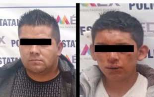 Los uniformados se sumaron a la persecución, logrando la captura de Pedro "N" y Jorge "N"
