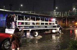 La tormenta superó la capacidad del sistema de drenaje