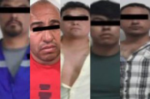 Policías interceptaron unidad robada en CDMX y detuvieron a cinco implicados cuando intentaban huir hacia la Peñón-Texcoco.