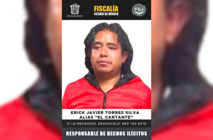Erick Javier Torres Silva, alias “El Cantante”, encabezaba la estructura criminal “Los Cantantes” y fue sentenciado por robo con violencia.