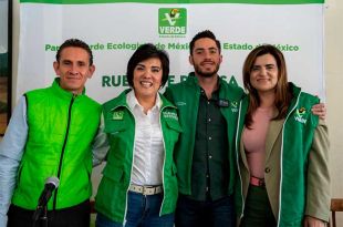 Claudia Sánchez Juárez anunció su incorporación al Partido Verde Ecologista de México