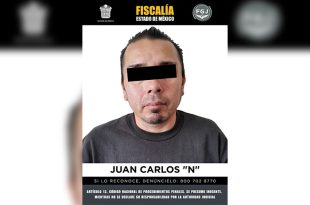 Juan Carlos “N” fue ingresado al Centro Penitenciario y de Reinserción Social de la zona, donde quedó a disposición de la autoridad judicial.
