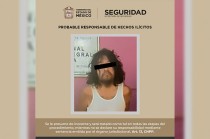 Durante su captura, Sergio "N" arrojaba piedras y botellas al domicilio de la denunciante.