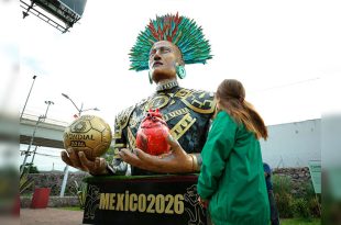 Con esculturas monumentales, arte urbano y actividades culturales, Ecatepec busca atraer visitantes y mostrar su identidad durante la celebración del Mundial 2026.