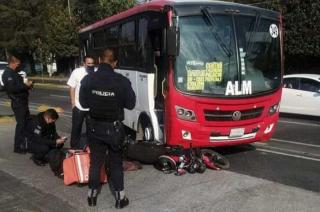 El accidente sucedió a la altura de la gasolinera de Paseo Colón