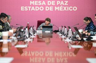 La gobernadora Delfina Gómez Álvarez informó los resultados de la primera etapa del programa Canje de Armas 2026.