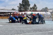 Macro simulacro por emergencias químicas en la planta de Gas Imperial, en Toluca.
