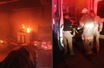Los hechos se registraron en la casa número 15 de la calle Jalapa, donde el abuelito vive solo.