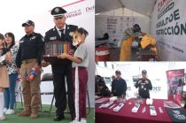 Durante la jornada en Ecatepec se promovió el intercambio voluntario de armas y juguetes bélicos.