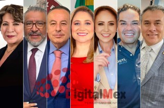 Delfina Gómez, Horacio Duarte, José Luis Cervantes, Ana Muñiz, Cristina Ruiz, Enrique Vargas, Mario Vázquez