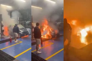 El incendio de un prototipo de automóvil eléctrico dentro de un taller del Tecnológico de Monterrey generó momentos de tensión entre estudiantes y personal.