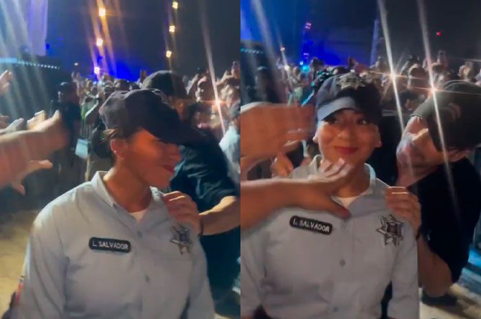 Video: Así fue el beso que Enrique Iglesias le dio a una cadete… y su reacción se volvió viral