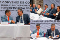 La firma tuvo lugar en la Casa de Cultura Calmécac, con presencia de autoridades municipales y estatales.